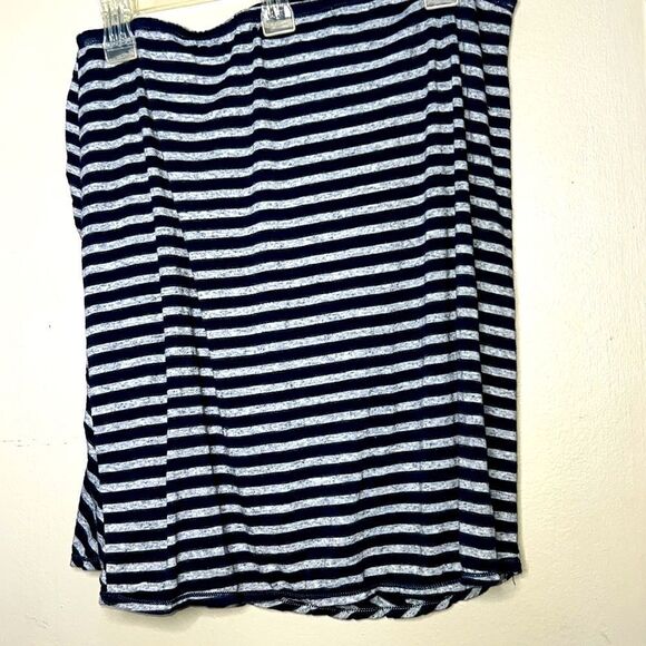 Studio M Womens Skirt Size L Pull On Casual Drape Rushing Wrap Look Stretch - Picture 7 of 8